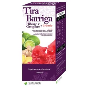 Tira Barriga (Hibisco e Gengibre) + Crómio 500 Ml - Novo Horizonte