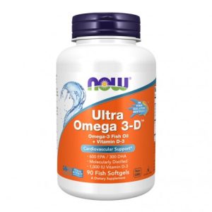Ultra Omega 3-D 90 Cápsulas Moles - Now