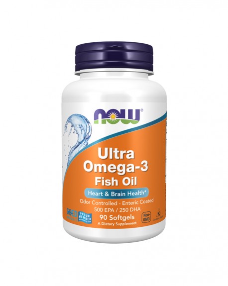 Ultra Omega-3 90 cápsulas - Now
