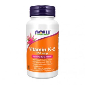 Vitamina K-2 100 cápsulas - Now