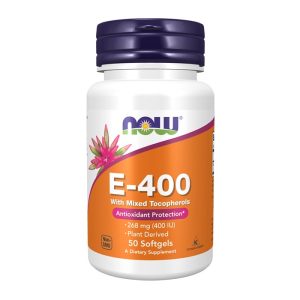 Vitamin E-400 50 Cápsulas Moles - Now