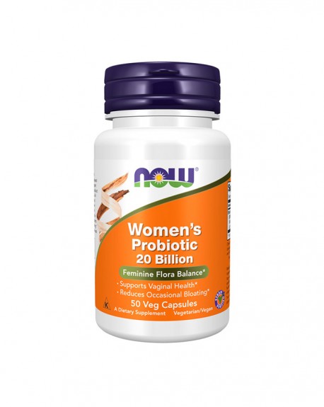 Women's Probiotic 20 Billion - 50 Cápsulas - Now