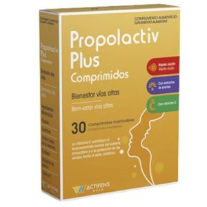 Actifens Propolactiv Plus Sem Glúten 30 Comprimidos - Herbora