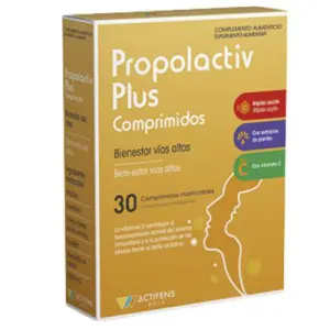 Propolactiv Plus 30 Pastilhas Mastigáveis - Herbora