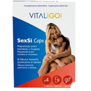 VitalGo Sexsi Vegan 4 Cápsulas - Herbora