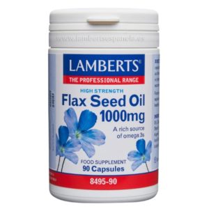 Flaxseed Oil 1000 mg 90 cápsulas - Lamberts