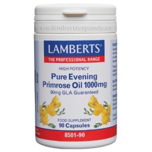 Aceite de Onagra Puro 1000 mg 90 cápsulas - Lamberts