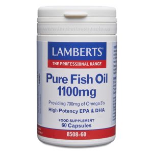 Aceite de Pescado Puro 1100 mg 60 cápsulas - Lamberts