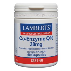 Co-Enzyme Q10 30 mg 60 cápsulas - Lamberts