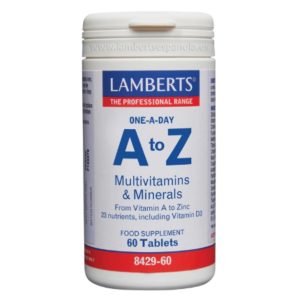 Multivitaminas A-Z 60 Comprimidos - Lamberts