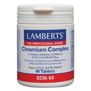 Crómio - Chromium Complex 60 comprimidos - Lamberts