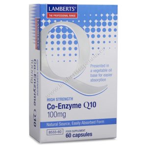 Co-Enzyme Q10 100 mg 60 cápsulas - Lamberts