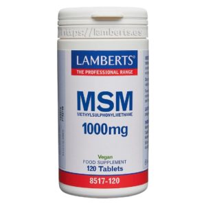 MSM 1000 mg 120 comprimidos - Lamberts