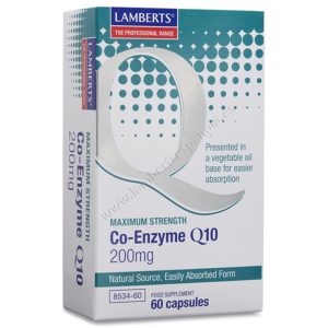 Co-Enzyme Q10 200 mg 60 cápsulas - Lamberts
