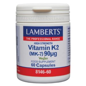 Vitamina K2 90µg 60 cápsulas - Lamberts