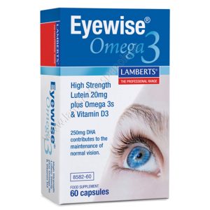 Eyewise com Ómega 3 60 cápsulas - Lamberts