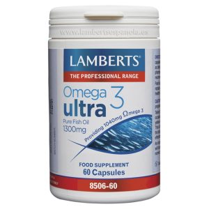 Ómega 3 Ultra 1300 mg 60 cápsulas - Lamberts