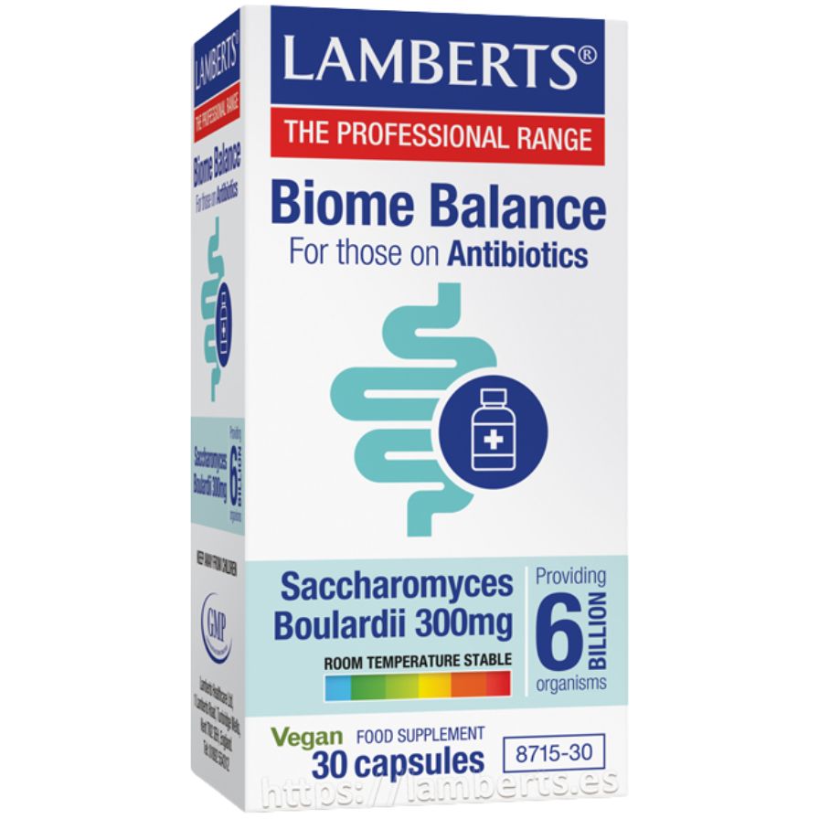 Saccharomyces Boulardii 30 cápsulas - Lamberts